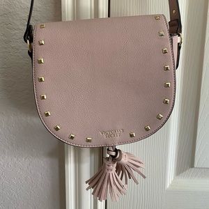 Victoria’s Secret dusty pink studded crossbody bag